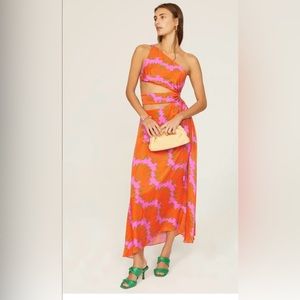 Farm Rio - NEW WITH TAGS pink Copacabana dress size XL